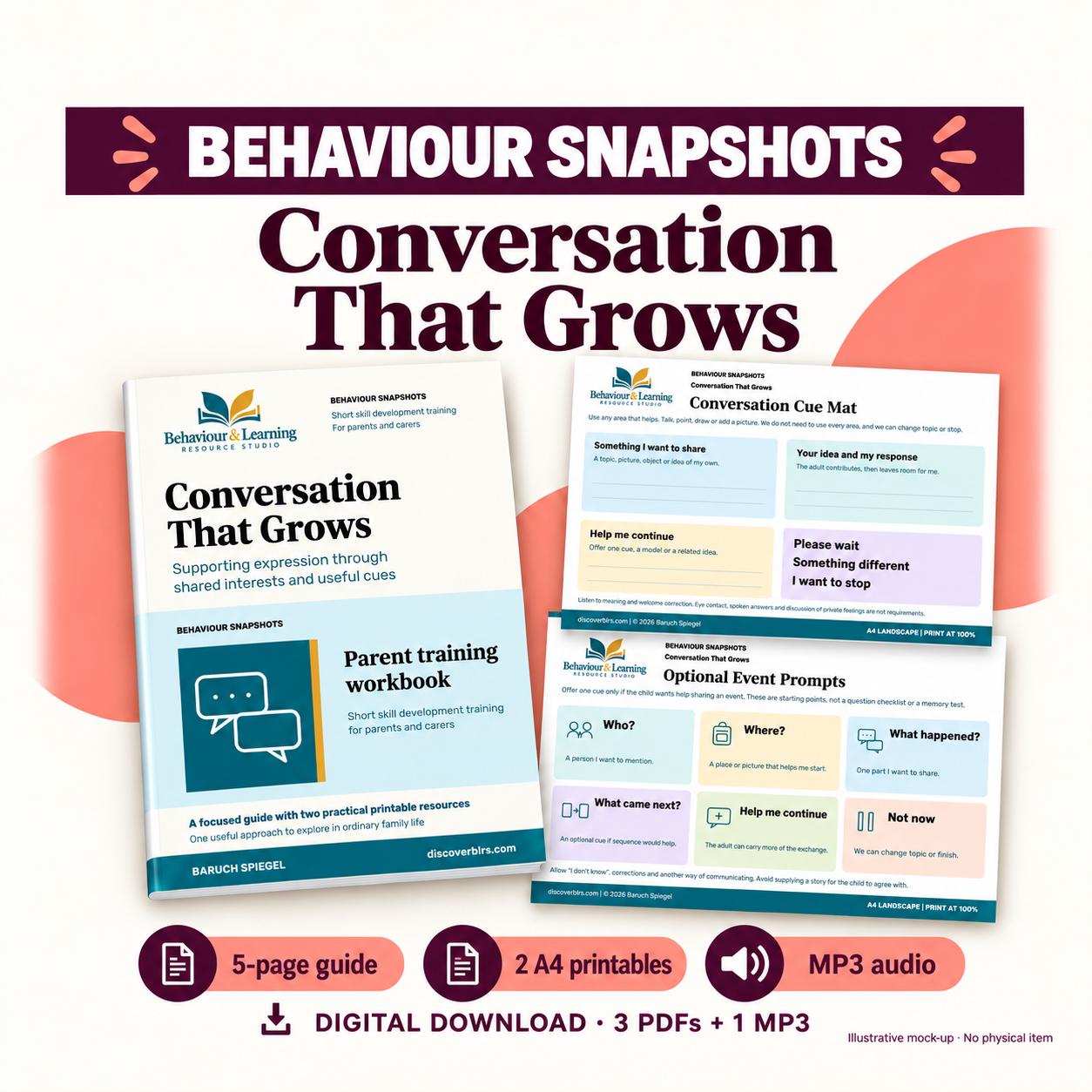Behaviour Snapshots: Conversation That Grows product image